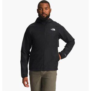 The North Face Flyweight Hoodie 2.0 Men's 2XL Black Windbreaker Jacket NWOT Cozy
